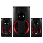 Колонки Sven MS-304 2.1 черный/красный 40Вт BT - фото 51599434 Колонки Sven MS-304 2.1 черный/красный 40Вт BT - фото 51599434