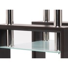 Журнальный стол ST-052 ЛДСП/металл, венге 60x60x45 см - фото 121970168