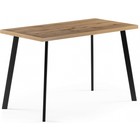 Дуб вотан/черный матовый