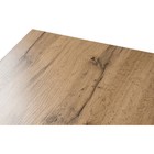 Стол деревянный Тринити Лофт металл, дуб вотан/черный матовый/черный 80x120x75 см - Фото 6