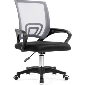 Компьютерное кресло Turin черный/light серый пластик/ткань, черный/черный 60x55x82 см