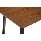 Обеденный стол Kont металл, черный 80x120x75 см - Фото 5