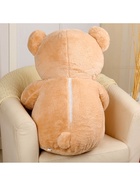 Мягкая игрушка «Медведь» с сердцем, 115 см, цвет бежевый - Фото 5