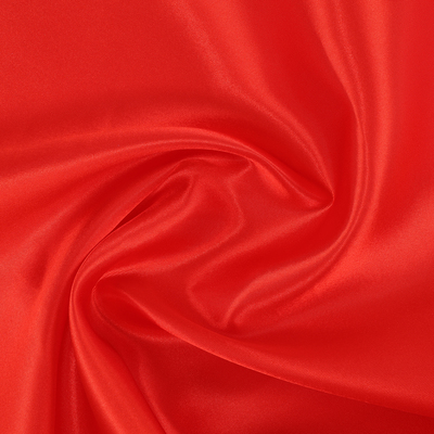Лоскут для рукоделия, атлас однотонный красный, 50 × 50 см