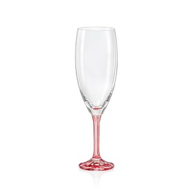 Набор бокалов для шампанского Crystalex «Магнолия», 210 мл, 6 шт