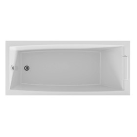 Ванна акриловая 1MarKa Aelita, 170×75 см, Slim, без каркаса и панели  (артикул 10671457)  большой выбор товаров оптом и в розницу по низким ценам с доставкой