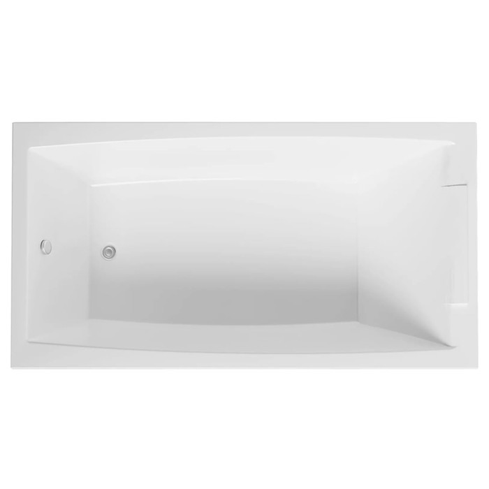 Ванна акриловая 1MarKa Aelita, 170×90 см, без каркаса и панели - Фото 1