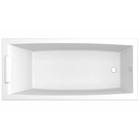 Ванна акриловая 1MarKa Aelita, 180×80 см, Slim, без каркаса и панели - Фото 1