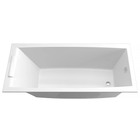 Ванна акриловая 1MarKa Aelita, 180×80 см, Slim, без каркаса и панели - Фото 2