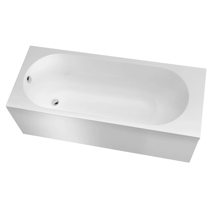Ванна акриловая 1MarKa ATLAS, 160х70 см, без каркаса и панели - Фото 1