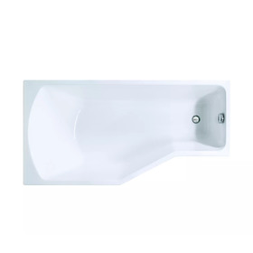 Ванна акриловая 1MarKa CONVEY, 170×75 см, левая, без каркаса и панели