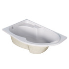 Ванна акриловая 1MarKa DIANA, 150х90 см, левая, без каркаса и панели - Фото 2