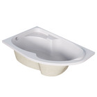 Ванна акриловая 1MarKa DIANA, 160х100 см, левая, без каркаса и панели - Фото 2