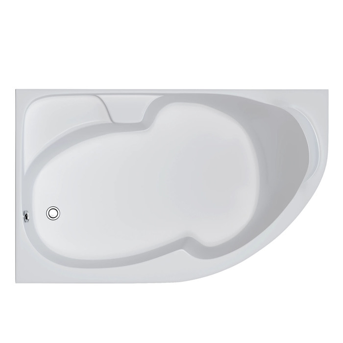 Ванна акриловая 1MarKa DIANA, 170х90 см, левая, без каркаса и панели - Фото 1