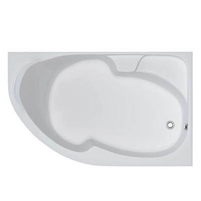 Ванна акриловая 1MarKa DIANA, 170х90 см, правая, без каркаса и панели