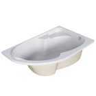 Ванна акриловая 1MarKa DIANA, 170×90 см, правая, без каркаса и панели - Фото 2