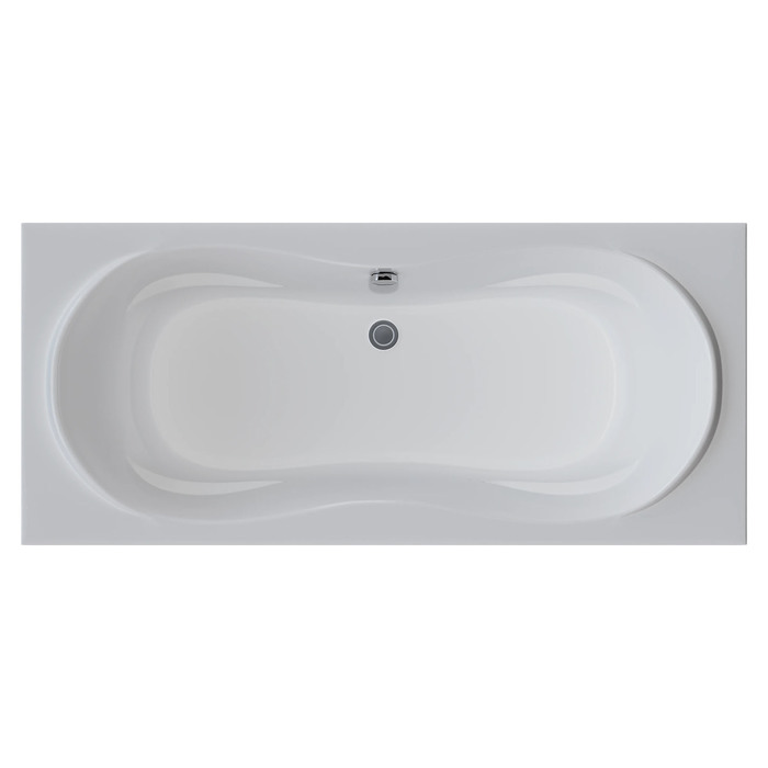 Ванна акриловая 1MarKa DINAMIKA/AVERS, 170×80 см, без каркаса и панели