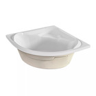 Ванна акриловая 1MarKa PALERMO, 150х150 см, без каркаса и панели - Фото 2