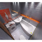 Ванна акриловая 1MarKa Piccolo, 150х75 см, правая, без каркаса и панели - Фото 4