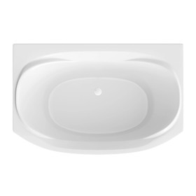 Ванна акриловая 1MarKa SIRAKUSA, 190×120 см, без каркаса и панели  (артикул 10671493)  большой выбор товаров оптом и в розницу по низким ценам с доставкой