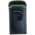 Аккумулятор Greenworks G40B4, 40 В, 4 Ач, Li-Ion, индикатор заряда, 1.34 кг - Фото 4