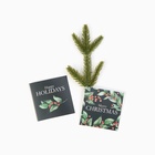 Набор новогодний подарочный «Этель» Christmas berries, полотенце 30×60 см и аксессуары (4 предмета) - Фото 8