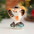 Фигурка фарфор гжель «Змей Гоша», цветная, 4 см - Фото 1