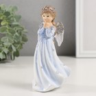Фигурка полистоун «Девочка-ангел с венком в волосах», 7×6.5×15 см - Фото 4