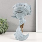 Фигура полистоун «Золотая девушка в вихре», 17×9×27.5 см - фото 24716555