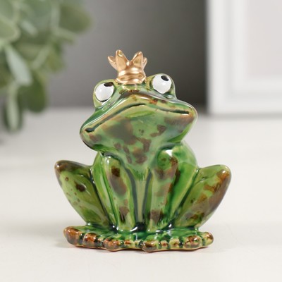 Сувенир керамика "Королевна-лягушка" 4,3х6,3х6,8 см