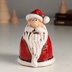 Сувенир керамика "Дедушка Мороз в красной шубе" 6,4х6,8х9,8 см - фото 321810880