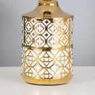 Лампа настольная «Мария» 1×40 Вт Е14 белый/золото 22×22×36 см - фото 27072801