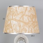 Лампа настольная «Рета» 1×40 Вт Е27+подсветка, хром 29×29×51 см - Фото 3