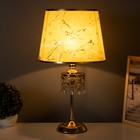 Лампа настольная «Селия» 1×40 Вт Е27 золото 30×30×51 см - Фото 2