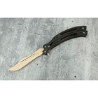 Оружие из дерева «Нож-Баттерфляй 3», на шурупах - фото 4509869