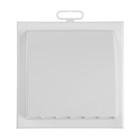 Выход стенной ZEIN, 155х155 мм, с фланцем d=100/125/55х110 мм, с обратным клапаном, белый - фото 24691338