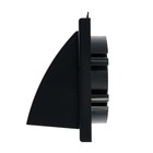 Выход стенной ZEIN, 155х155 мм, с фланцем d=100/125/55х110 мм, с обратным клапаном, графит - фото 24691357