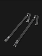 Лямки для бюстгальтера, силиконовые, фурнитура металл, 1.5 см, 37 см, пара, прозрачные - Фото 3