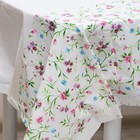 Скатерть на стол «Цветы», 108×180 см - Фото 3