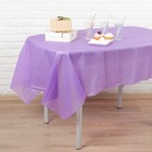 Скатерть «Праздничный стол», 137×183 см, цвет фиолетовый - фото 8406170