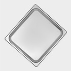 Гастроёмкость GN 2/3 Hanna Knövell, 65 мм, 35.5×32.5×6.5 см, толщина 0.6 мм, нержавеющая сталь - Фото 2