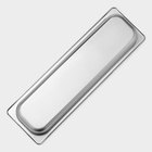 Гастроёмкость GN 2/4 Hanna Knövell, 65 мм, 53×16.4×6.5 см, толщина 0.6 мм, нержавеющая сталь - Фото 5