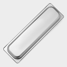 Гастроёмкость GN 2/4 Hanna Knövell, 100 мм, 53×16.4×10 см, толщина 0.6 мм, нержавеющая сталь - Фото 2