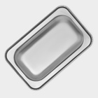 Гастроёмкость GN 1/9 Hanna Knövell, 65 мм, 17.6×11.2×6.5 см, толщина 0.6 мм, нержавеющая сталь - Фото 2