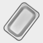 Гастроёмкость GN 1/9 Hanna Knövell, 100 мм, 17.6×11.2×10 см, толщина 0.6 мм, нержавеющая сталь - Фото 2