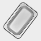 Гастроёмкость GN 1/9 Hanna Knövell, 100 мм, 17.6×11.2×10 см, толщина 0.6 мм, нержавеющая сталь - Фото 5