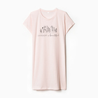 Ночная сорочка женская, цвет розовый, размер 44 - фото 10408316