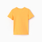 Футболка для мальчика "Тигр", цвет жёлтый, рост 98-104 см - фото 24720960