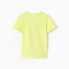 Футболка для девочки "Собачка", зелёный, рост 110-116 см - фото 24720984