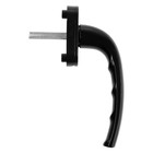 Ручка оконная, МакБет, 38 мм, цвет черный - фото 24681957